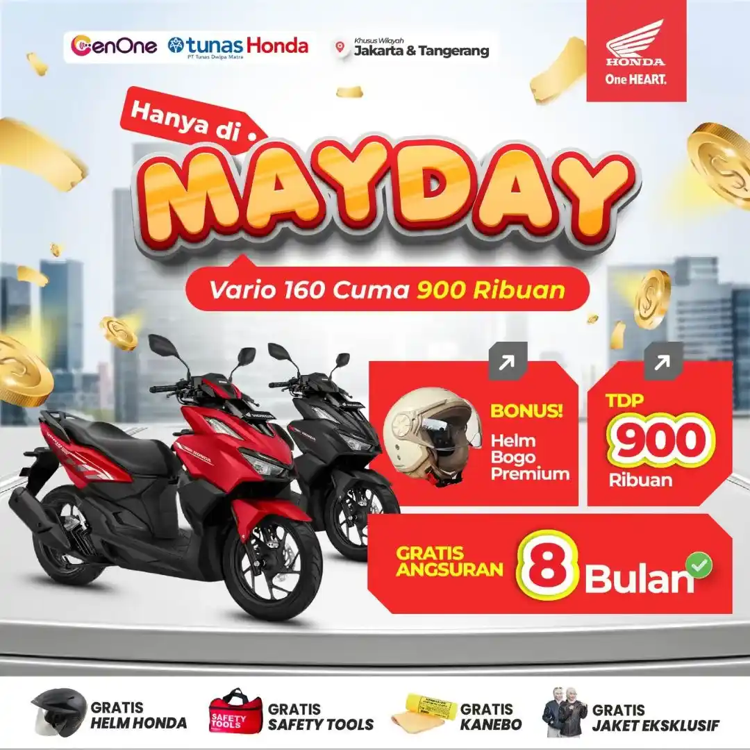 PROMO HONDA VARIO 160 - MEI